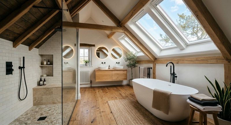 Attic Bathroom Remodeling in Chehalis, WA