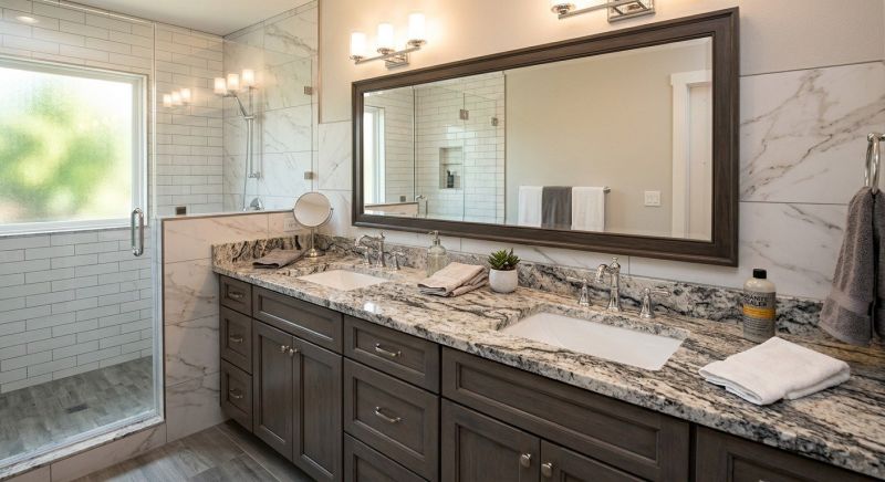 Granite Shower Installation in Chehalis, WA