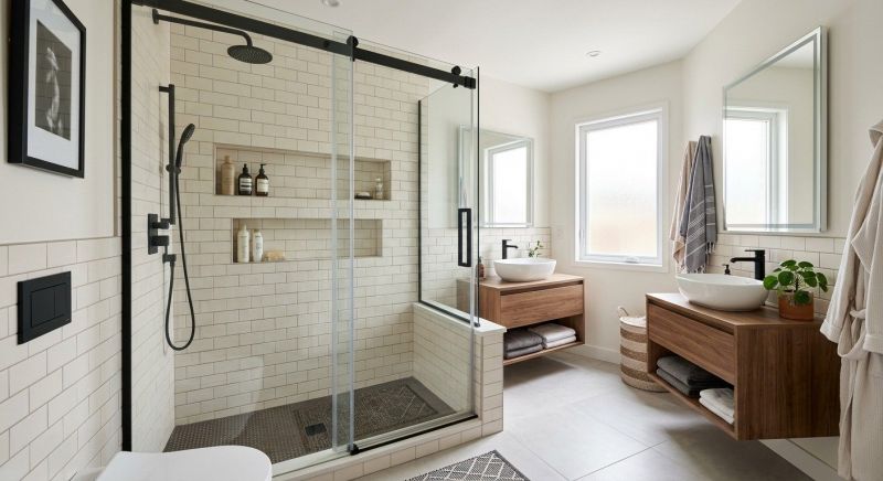 Tub To Shower Conversion in Rochester, WA